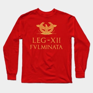 Legio XII Fulminata Roman Legion Long Sleeve T-Shirt